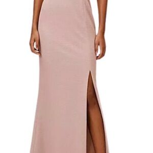 Adrianna Papell Blush Maxi Skirt